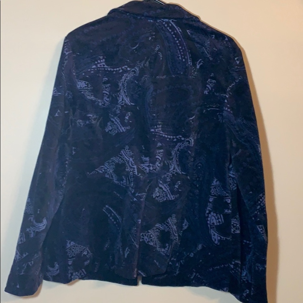 Chico’s Navy & Black Blazer - Picture 4 of 4